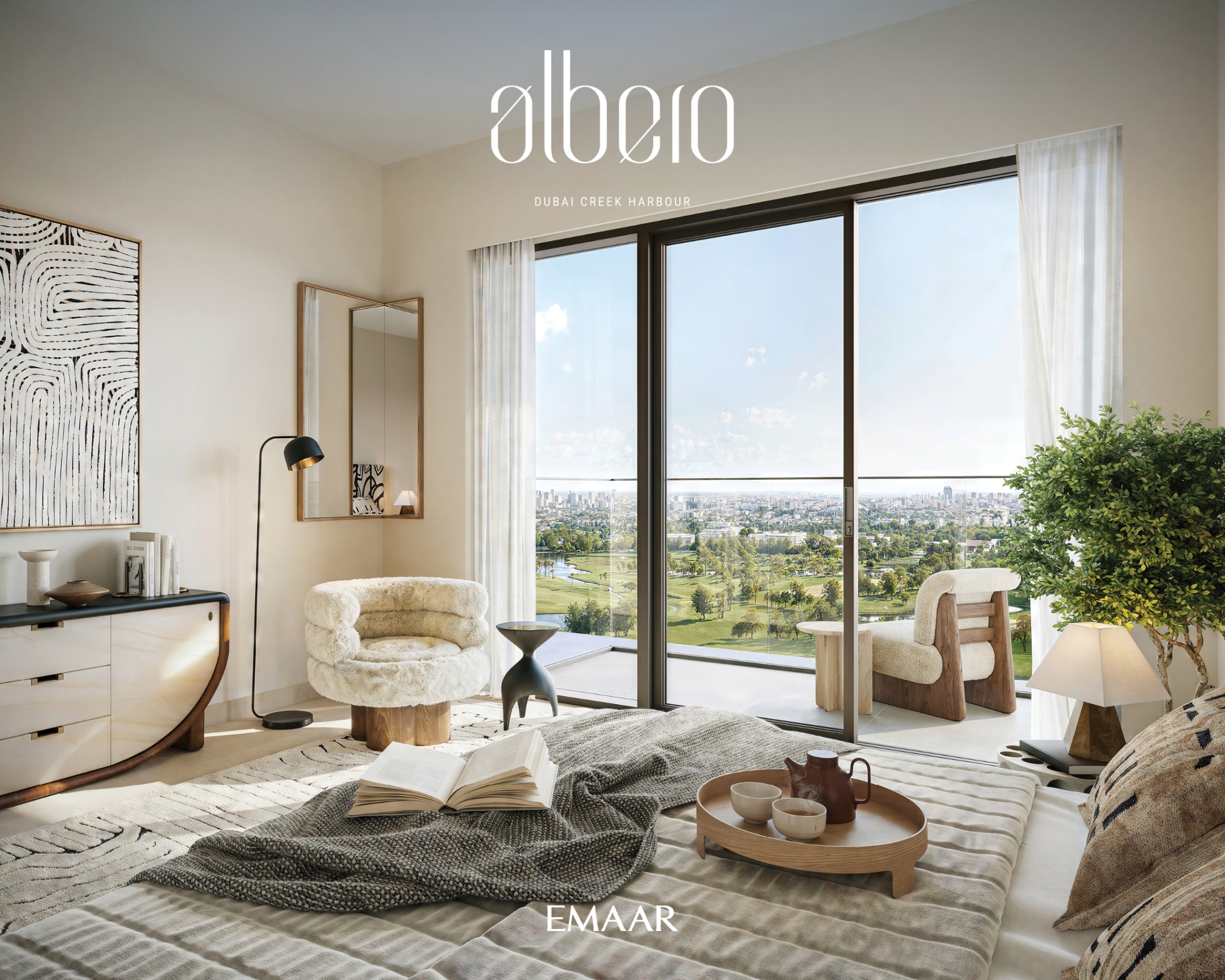 3BR + Maid | High Floor | Exclusive | Golf View